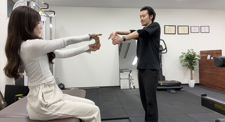 痛みを取り除いた後も”もどり”が起こらない体づくりのセルフエクササイズをお伝えしているから